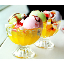 Haonai K-413-410 high quality ice-cream glass cup